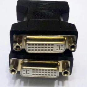 تصویر برل دوسر ماده رابط بین دو کابل DVI ا Convert two ends of the interface material between two DVI cables Convert two ends of the interface material between two DVI cables