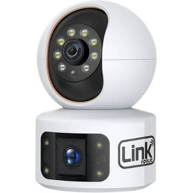 تصویر دوربین مداربسته چرخشی دو لنز سیمکارتی لینک پلاس LinkPlus BabyCam 