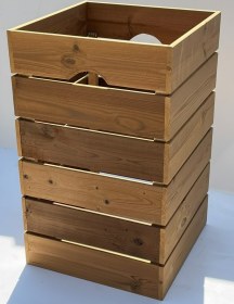 تصویر گلدان چوبی ترموود ترموگل 