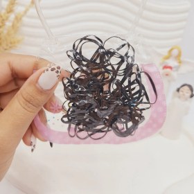 تصویر پک چهل گیس دخترانه رنگ مشکی 