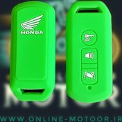 تصویر کاور ریموت موتورسیکلت مدل A-14-Grn مناسب برای هوندا کلیک (رنگ سبز) 