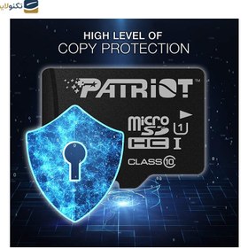 تصویر کارت حافظه‌ microSDXC پاتریوت استاندارد UHS-1 مدل LX Series ظرفیت 32 گیگابایت ا Patriot Memory Card LX Series microSDXC UHS-I U1 - 32GB Patriot Memory Card LX Series microSDXC UHS-I U1 - 32GB