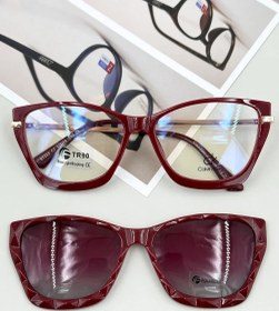 تصویر عینک کاور دار زنانه سواروسکی کد 91520 