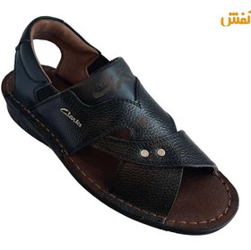 تصویر صندل تمام چرم مردانه کلارک مدل نایس کد 22146 Clarks men's leather sandals