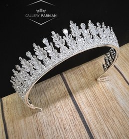 تصویر تاج عروس کد ۹۷۴ Bridal Tiara Code 974