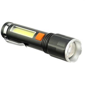 تصویر چراغ قوه پلیس مدل P50 با نور COB و برد ۵۰۰ متر 