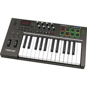 تصویر میدی کنترلر نکتار Nektar Impact LX25+ Keyboard Controller Nektar Technology Impact LX25+ USB MIDI Controller Keyboard