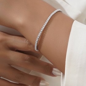 تصویر دستبند نگین دار ساده Simple-jeweled-bracelet