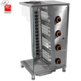 تصویر دستگاه کباب پز و جوجه پز گردون رومیزی صنعتی - RT16 