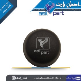 تصویر درپوش پیچ کمربند ایمنی روی ستون مشکی پژو 405 و پارس کد 3133-اصیل پارت 