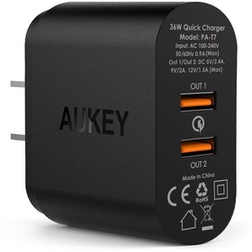 تصویر شارژر دیواری آکی Aukey PA-T7 Wall Charger 