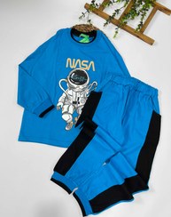 تصویر بلوز شلوار نخ پنبه پسرونه نوجوان 