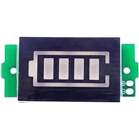 تصویر ماژول نمایشگر سطح شارژ باترى لیتیم 1 تا 8 سل 