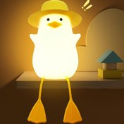 تصویر چراغ خواب فانتزی اردک نشسته Sitting duck fantasy night light