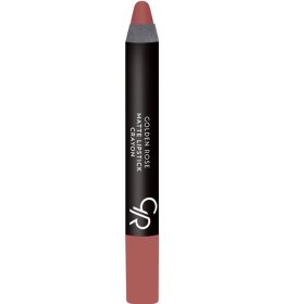 تصویر رژ لب مدادی مات کرایون گلدن رز 19 اورجینال ا Crayon Matte lipstick pen Golden Rose Crayon Matte lipstick pen Golden Rose