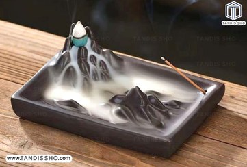 تصویر جاعودی آبشاری طرح کوه آتشفشان 