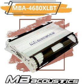تصویر MBA-4680XLBT آمپلی فایر ام بی آکوستیک MB Acoustics 