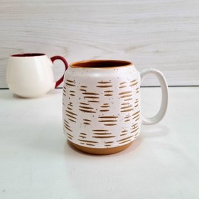 تصویر ماگ کرم راه راه 