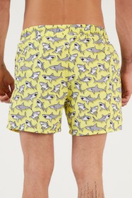تصویر شورت شنا مردانه بوراتی کشسان طرح دار | Buratti 3800566 