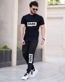 تصویر ست تیشرت شلوار مردانه مدل Dark کد 6005 