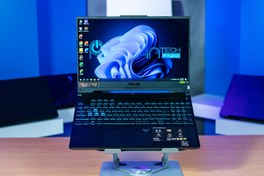 تصویر لپ تاپ گیمینگ ایسوس TUF FA507 Ryzen 7 ظرفیت ۱ ترابایت SSD با ۱۶ گیگابایت رم و ۶ گیگابایت گرافیک RTX 4050 