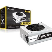 تصویر پاور 750 وات کورسیر Corsair RM750X Gold استوک در حد نو 