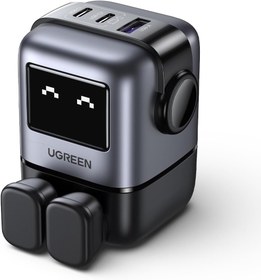 تصویر شارژر UGREEN UNO 65W با 3 پورت 