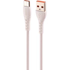 تصویر کابل تایپ سی فست شارژ Shoosh SH101C 5A 1.1m Shoosh SH101C 5A 1.1m Type-C Cable