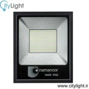 تصویر پروژکتور 100 وات SMD نمانور مدل طلایی - آفتابی 