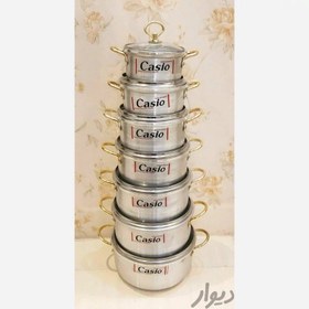 تصویر سرویس 14 پارچه کاسیو 