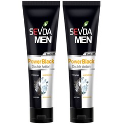 تصویر ماسک صورت سودا مدل Power Black حجم 100 میلی لیتر مجموعه 2 عددی 