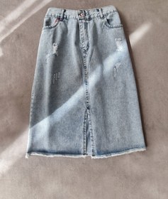 تصویر دامن جین 