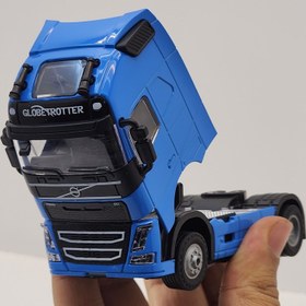 تصویر کله تریلی فلزی 