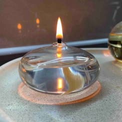 تصویر شمع پیرکس مدل عدسی 