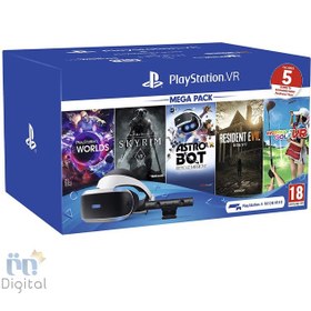 تصویر هدست واقعیت مجازی سونی مدل PlayStation VR Mega Pack &#8211; ZVR2 