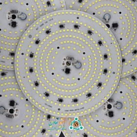 تصویر ال ای دی 150 وات 220 ولت مهتابی قطر 180 میلی‌متر | رزین دار 