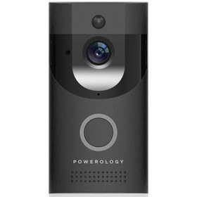 تصویر آیفون تصویری هوشمند پاورولوژی PSVDBBK Smat Video Doorbell PSVDBBK Smat Video Doorbell