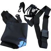 تصویر پاراشوت ( چتر مقاومتی) شنا مدل pro رنگ مشکی سایز 25 