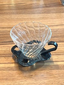 تصویر دریپر بلور دریپر بلور شفاف، انتخابی حرفه‌ای برای دم‌آوری دستی قهوه با طعم و عطری خالص.