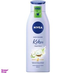 تصویر لوسیون بدن نیوآ (Nivea) حاوی روغن نارگیل و مانوی حجم 400 میلی لیتر 