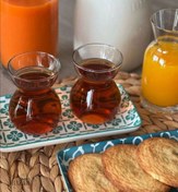 تصویر استکان دانتل پاشاباغچه بسته ۶ عددی 