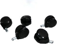 تصویر چرخ صندلی اداری ژله ای پینی بسته ۵ عددی 