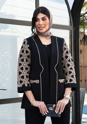 تصویر مانتو کتی تاج محل مدل آستین فلک 