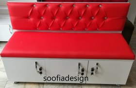 تصویر نیمکت پشت دار 