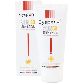 تصویر کرم ضدآفتاب سیسپرسا ضدلک SPF50 رنگ طبیعی 50 میل Cyspersa Anti Spot SPF50 Natural Tinted Sunscreen Cream 50ml