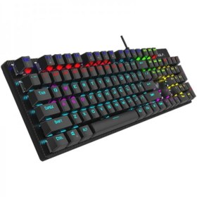 تصویر کیبورد گیمینگ AULA S2022 AULA S2022 Mechanical Wired Gaming Keyboard | Rainbow LED Backlit with Num Lock for Windows PC | 4 Kind of Rainbow Backlight