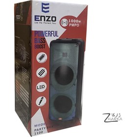 تصویر اسپیکر انزو Party Box 1100 Enzo Party Box 1100 Bluetooth Speaker