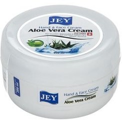 تصویر کرم دست و صورت آلوئه ورا جی jey aloe vera cream