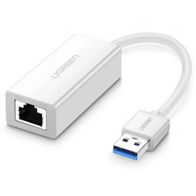 تصویر مبدل کارت شبکه USB 3.0 به LAN یوگرین مدل CR111 UGREEN CR111 USB 3.0 To Lan Adapter