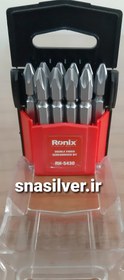 تصویر سری پیچ گوشتی دریل شارژی ۳۳ عددی ronix